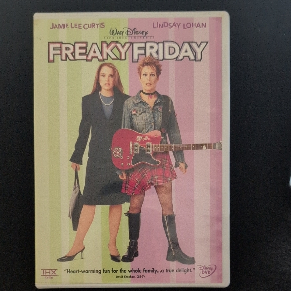 "FREAKY FRIDAY" COLOR. DVD. RATED PG. ©2003